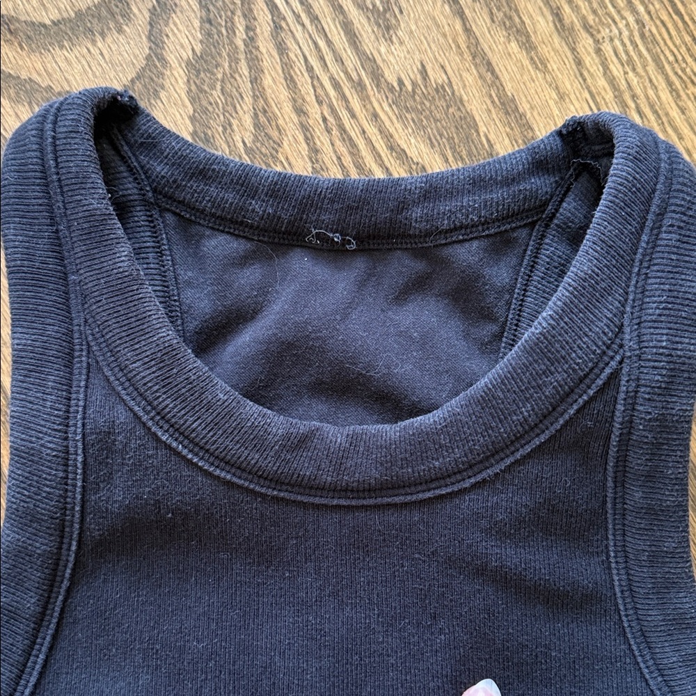 Seamless Delight High Neck Bra Black S - Picture 5 of 6
